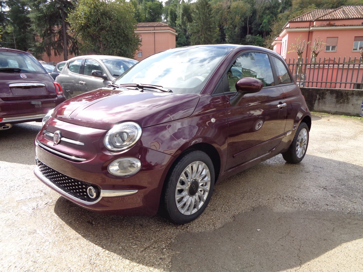 FIAT 500 1200 LOUNGE 69 CV KM 0 CARPLAY TETTO