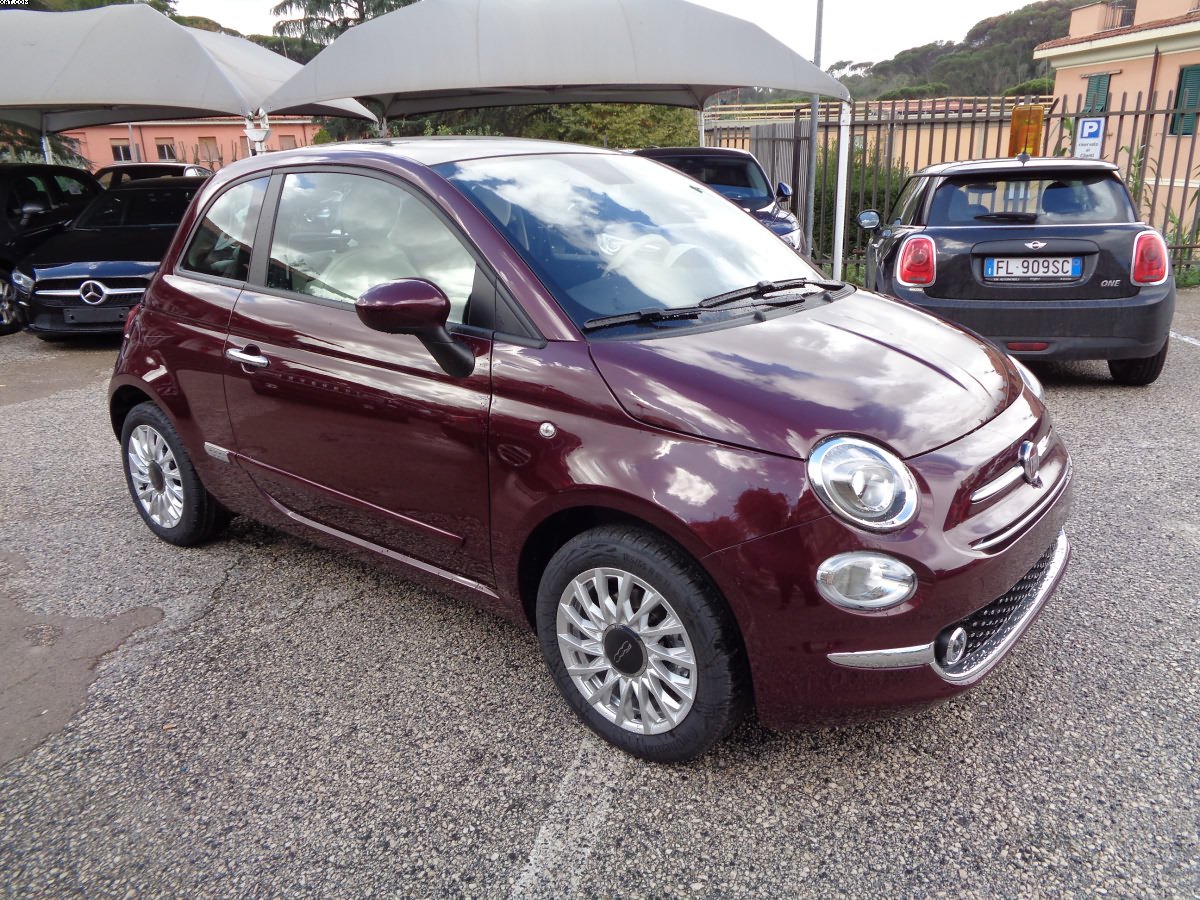 FIAT 500 1200 LOUNGE 69 CV KM 0 CARPLAY TETTO